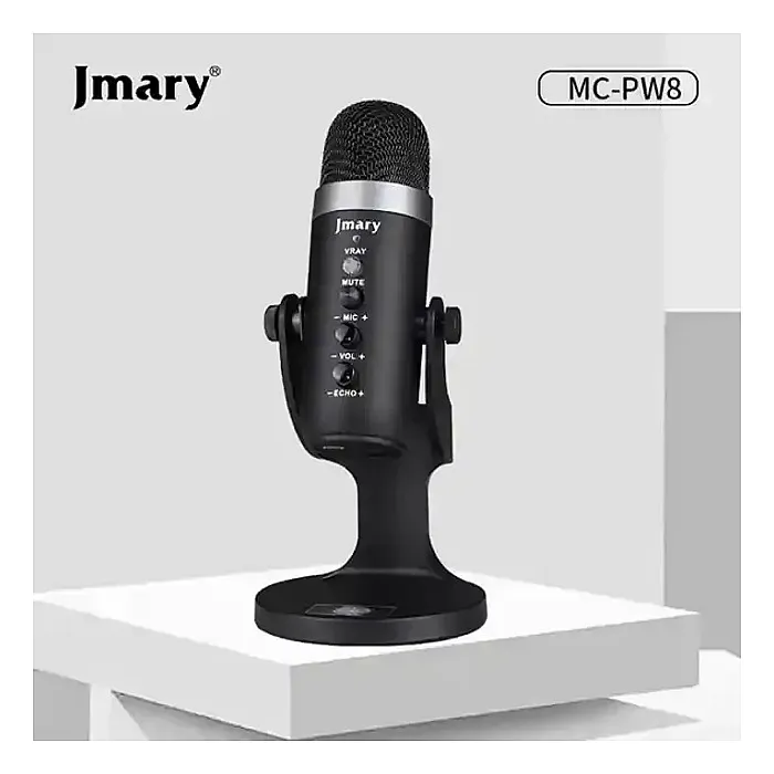 Jmary MC-PW8 Condenser USB Microphone For Podcasting, Gaming,... Jmary MC-PW8 Condenser USB Microphone For Podcasting, Gaming,...